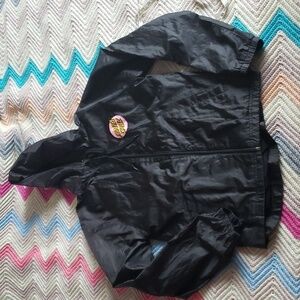 Santa Cruz Skateboarding OTHER DOT HOODED WINBREAKER JACKET size medium